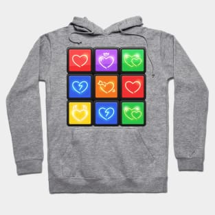 Rubik's Cube with Love Puzzle Hoodie